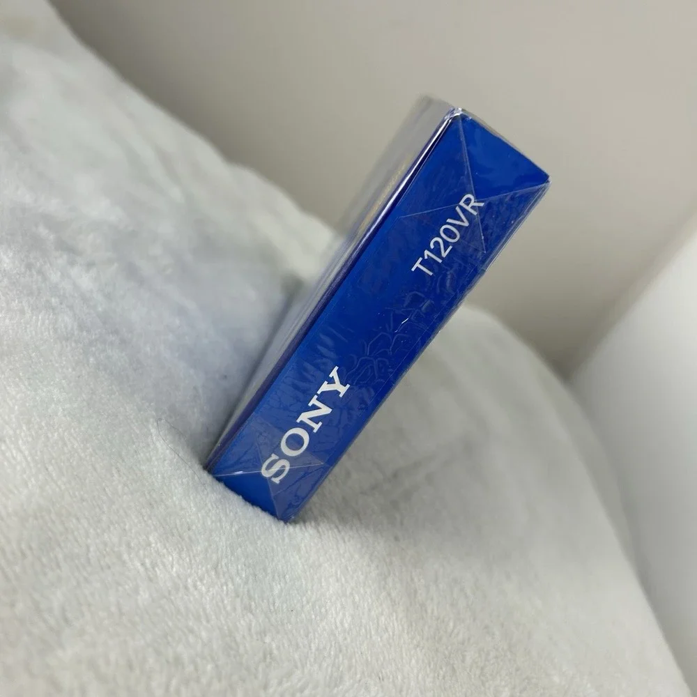 Sony VHS 6 hour Extended Play Premium Grade tape‎ T-120 High Durability New